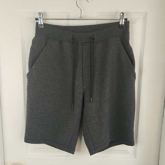 lululemon athletica Other - Lululemon Athletica Gray Athletic Shorts with Elastic Waistband